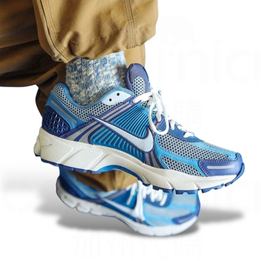 👟NIKE Zoom Vomero 5 Mystic Navy and Worn Blue神秘海軍藍和磨損藍色｜海軍藍-細節圖2