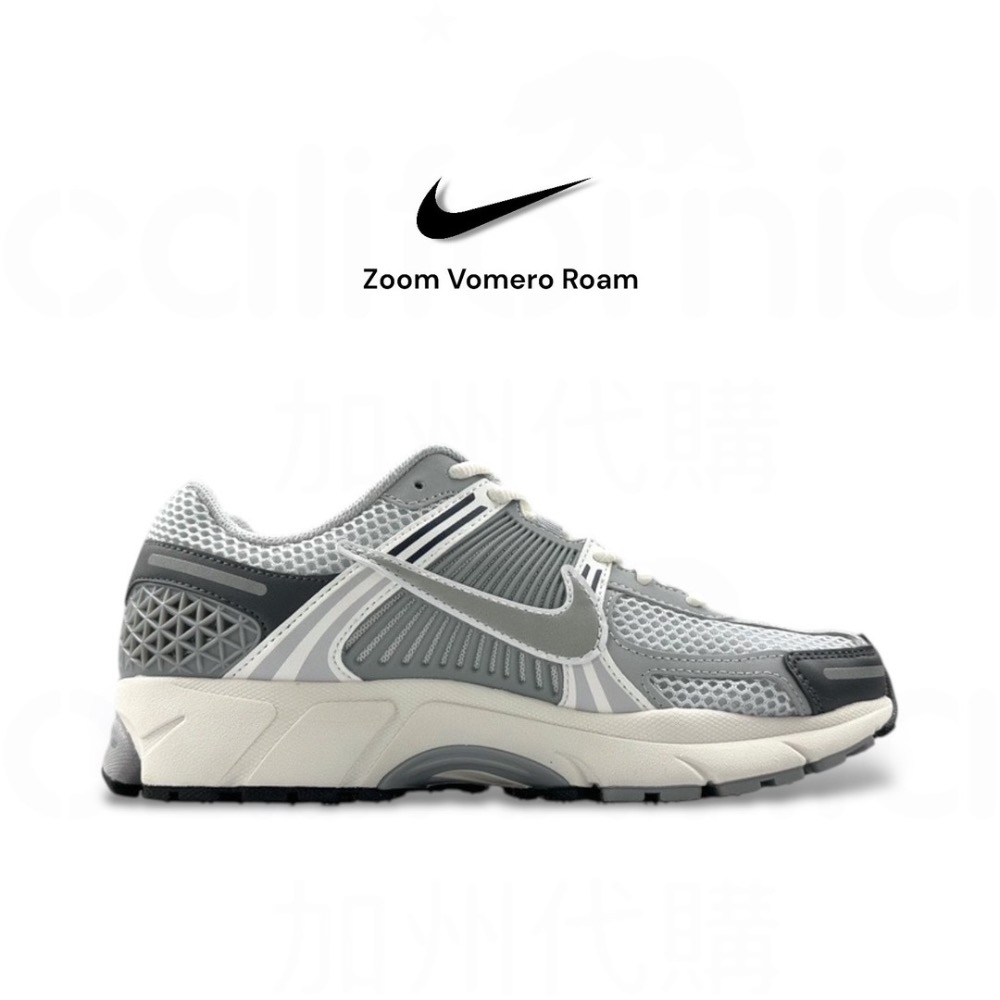 👟NIKE Zoom Vomero 5 Stone Gery石磨灰｜灰色｜岩石灰｜運動鞋｜休閒鞋｜復古｜百搭神鞋｜厚底-細節圖6