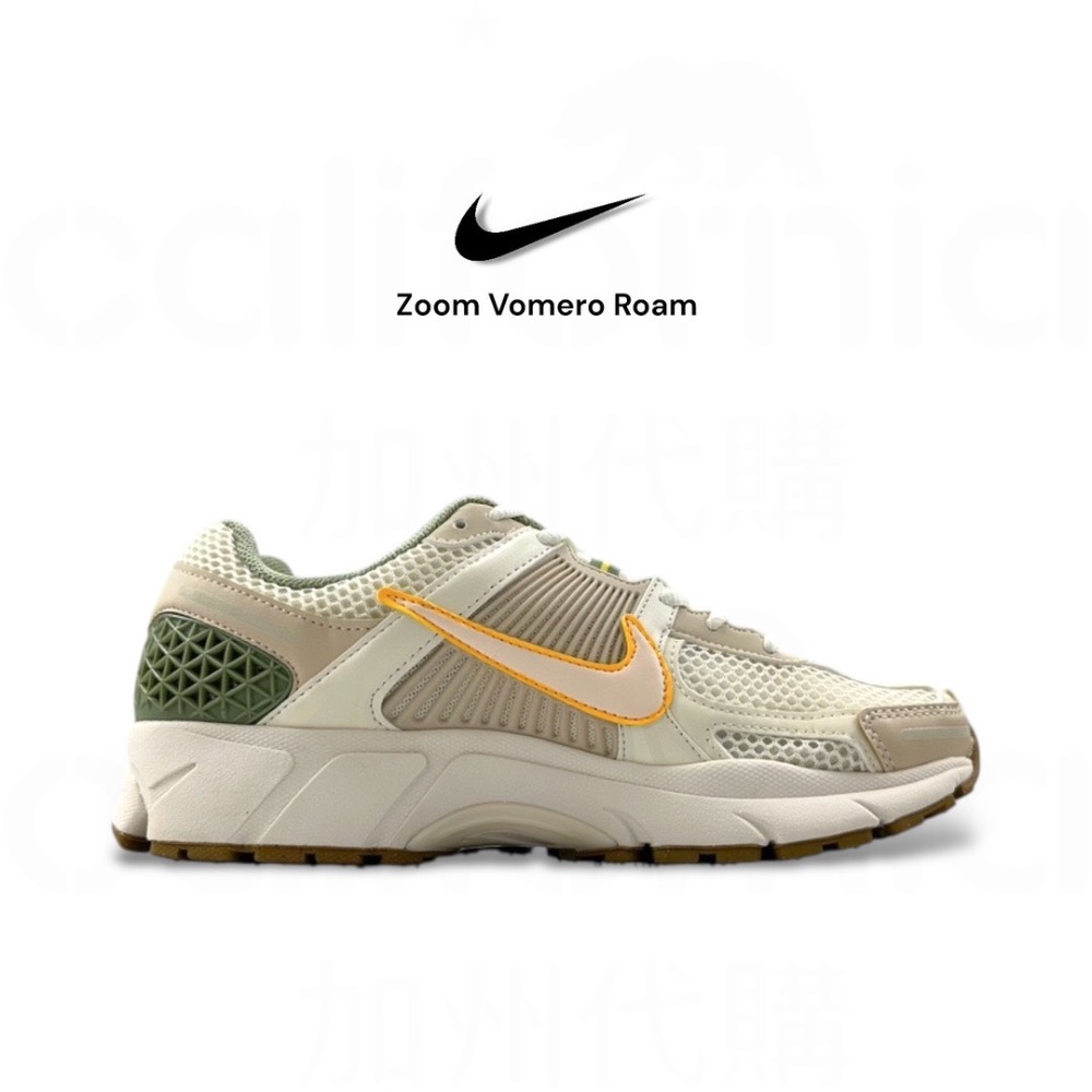 👟NIKE Zoom Vomero 5 Desert Oasis沙漠綠洲｜橄欖綠｜青草綠｜黃勾｜Sail｜休閒鞋｜復古-細節圖3
