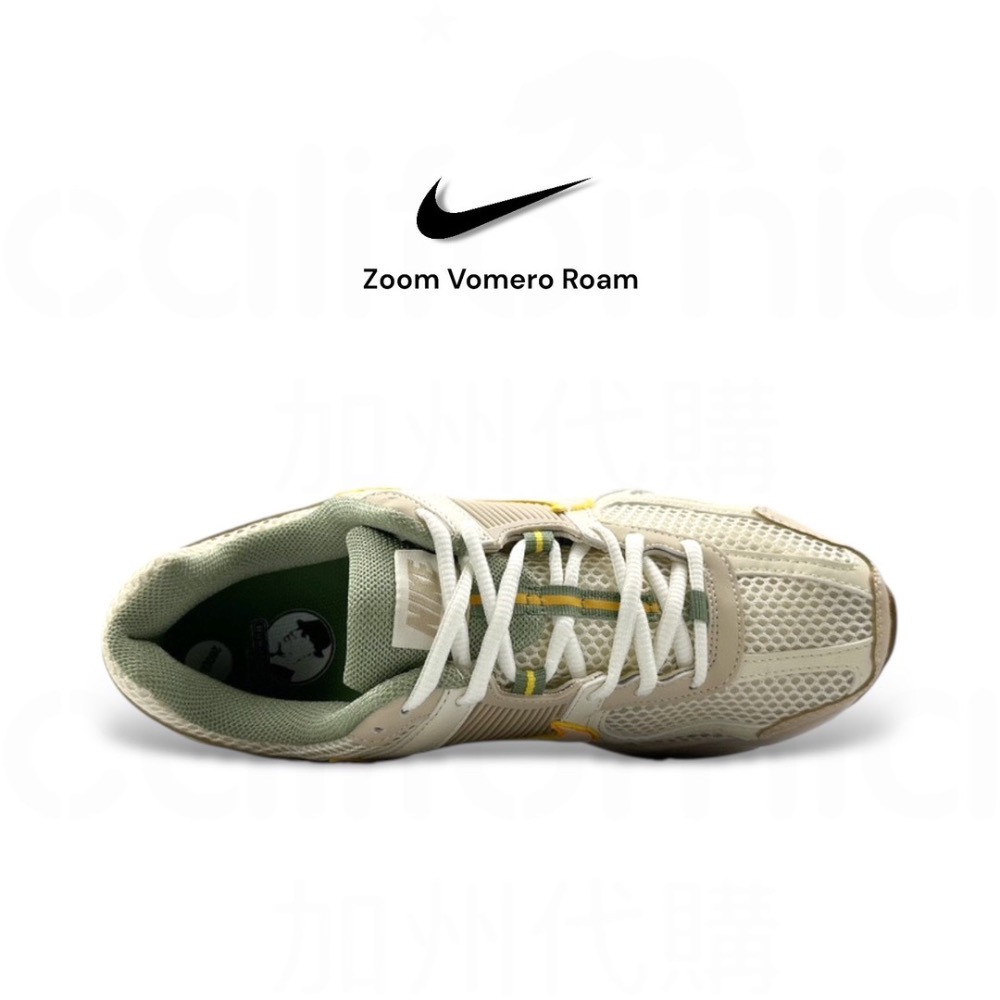 👟NIKE Zoom Vomero 5 Desert Oasis沙漠綠洲｜橄欖綠｜青草綠｜黃勾｜Sail｜休閒鞋｜復古-細節圖4