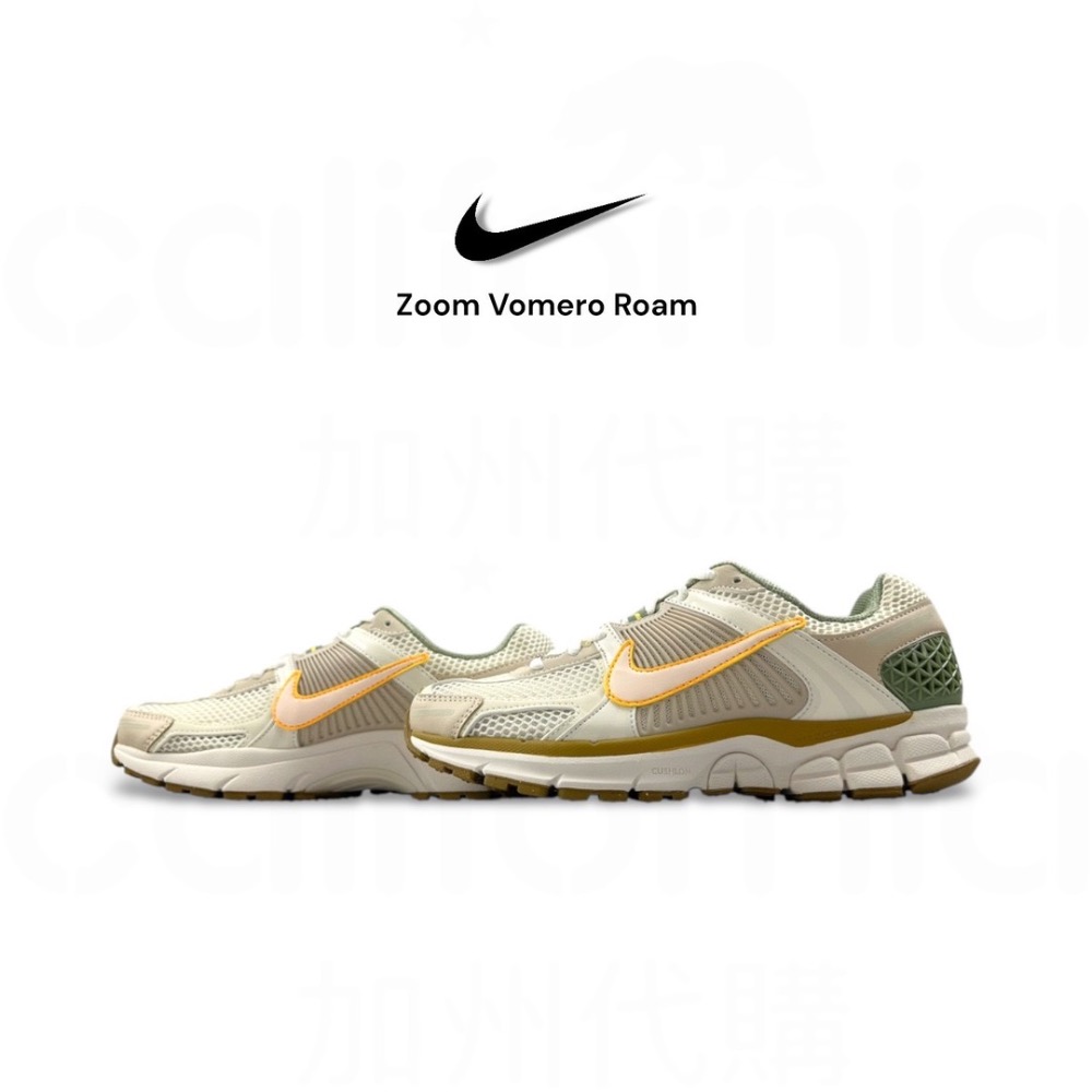 👟NIKE Zoom Vomero 5 Desert Oasis沙漠綠洲｜橄欖綠｜青草綠｜黃勾｜Sail｜休閒鞋｜復古-細節圖6