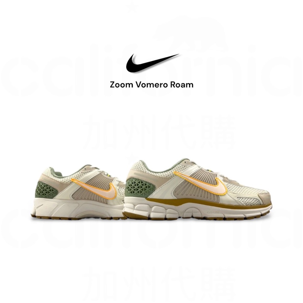 👟NIKE Zoom Vomero 5 Desert Oasis沙漠綠洲｜橄欖綠｜青草綠｜黃勾｜Sail｜休閒鞋｜復古-細節圖8