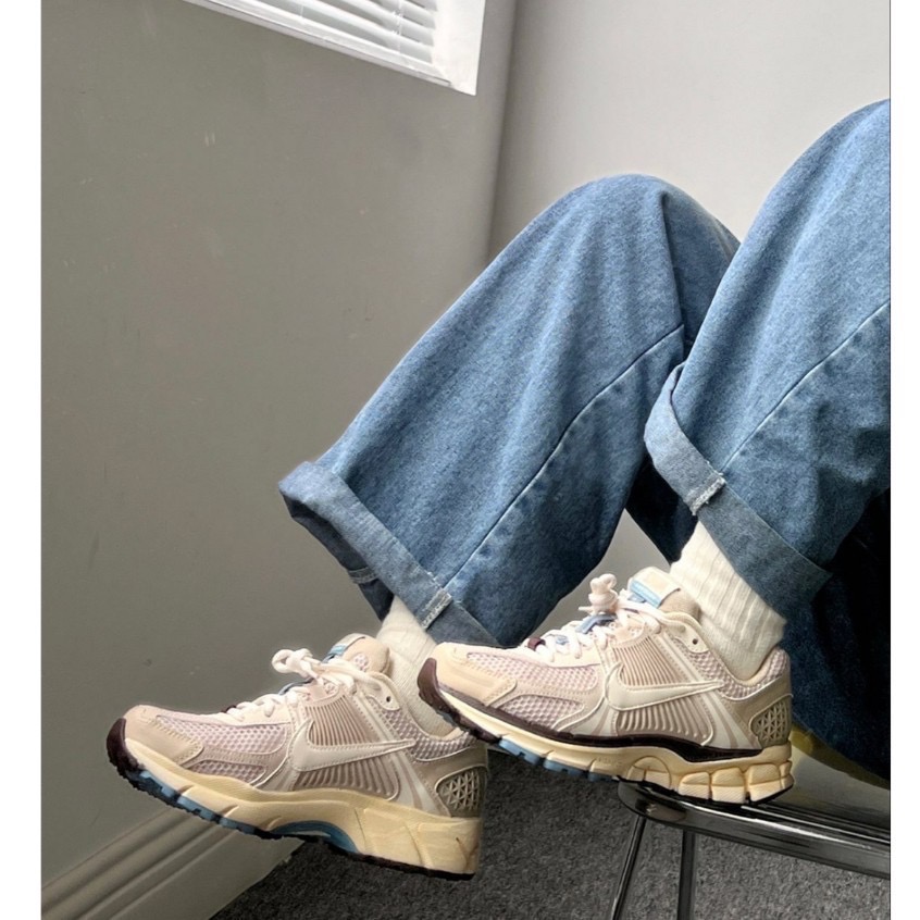 👟NIKE Zoom Vomero 5 Oatmeal麥片色｜燕麥色｜奶茶｜奶油｜運動鞋｜休閒鞋｜復古｜百搭神鞋｜厚底-細節圖3