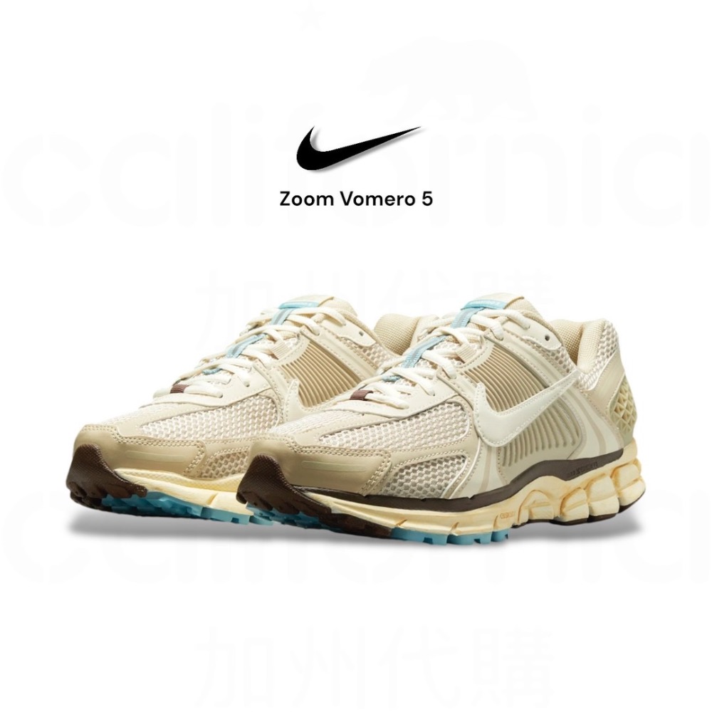 👟NIKE Zoom Vomero 5 Oatmeal麥片色｜燕麥色｜奶茶｜奶油｜運動鞋｜休閒鞋｜復古｜百搭神鞋｜厚底-細節圖5