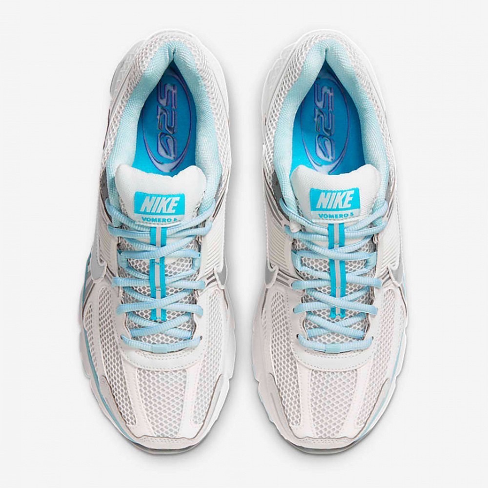 👟NIKE Zoom Vomero 5 Ocean Bliss海洋祝福｜水藍灰｜灰藍｜冰藍｜銀勾｜運動鞋｜休閒鞋｜復古-細節圖4