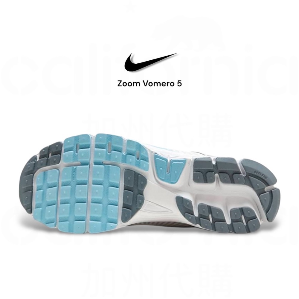 👟NIKE Zoom Vomero 5 Ocean Bliss海洋祝福｜水藍灰｜灰藍｜冰藍｜銀勾｜運動鞋｜休閒鞋｜復古-細節圖6
