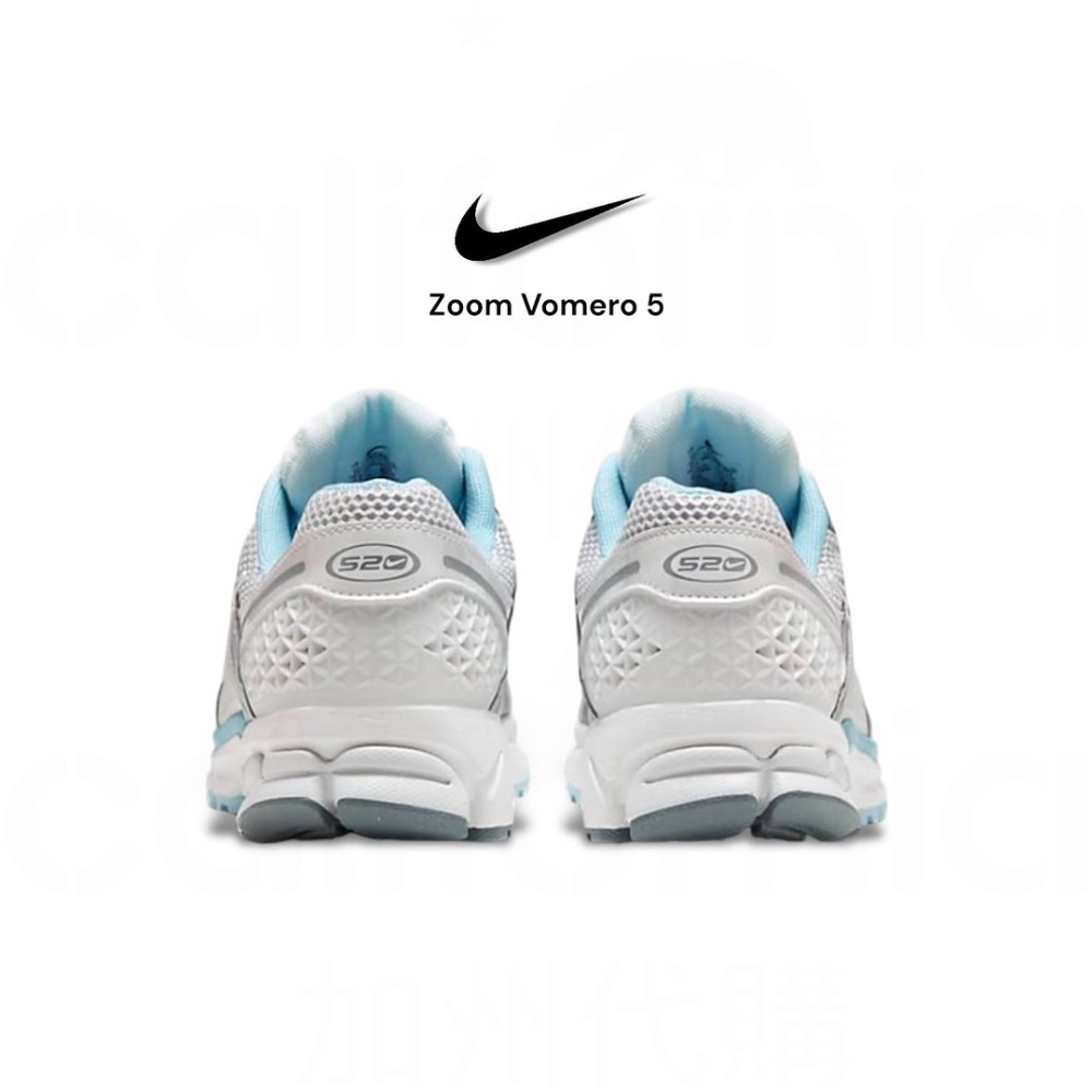 👟NIKE Zoom Vomero 5 Ocean Bliss海洋祝福｜水藍灰｜灰藍｜冰藍｜銀勾｜運動鞋｜休閒鞋｜復古-細節圖7