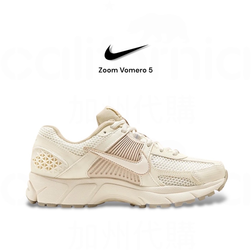 👟NIKE Zoom Vomero 5 Tan/Sail船帆白｜杏色｜奶茶色｜米白｜米杏｜焦糖｜運動鞋｜休閒鞋｜復古｜-細節圖8