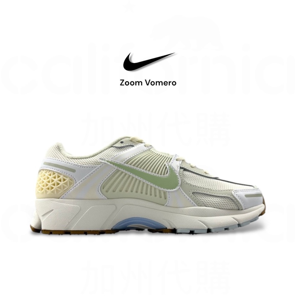 👟NIKE Zoom Vomero 5 Sail Buff Gold帆淺金｜檸檬薄荷｜檸檬糖｜檸檬黃｜運動鞋｜休閒鞋｜-細節圖6