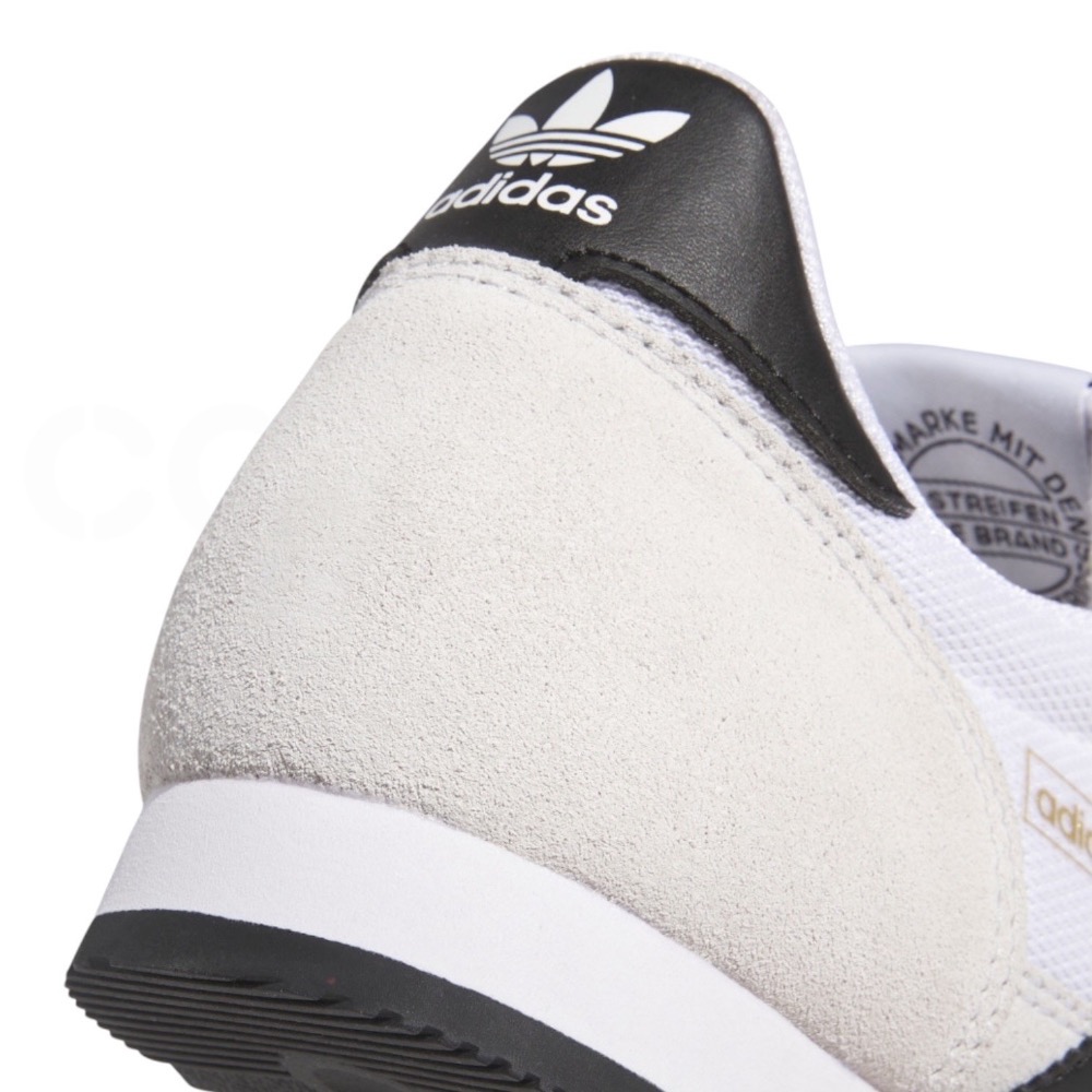 👟adidas R71  休閒鞋 IH1321 白黑色｜白色｜黑色｜皮革｜麂皮｜網布｜平底鞋｜男女通用款鞋-細節圖6