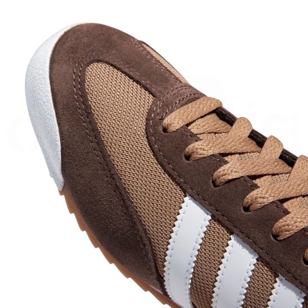 👟adidas R71  休閒鞋 IH1323 棕白色｜棕色｜咖啡色｜白色｜皮革｜麂皮｜網布｜平底鞋｜男女通用款鞋-細節圖8