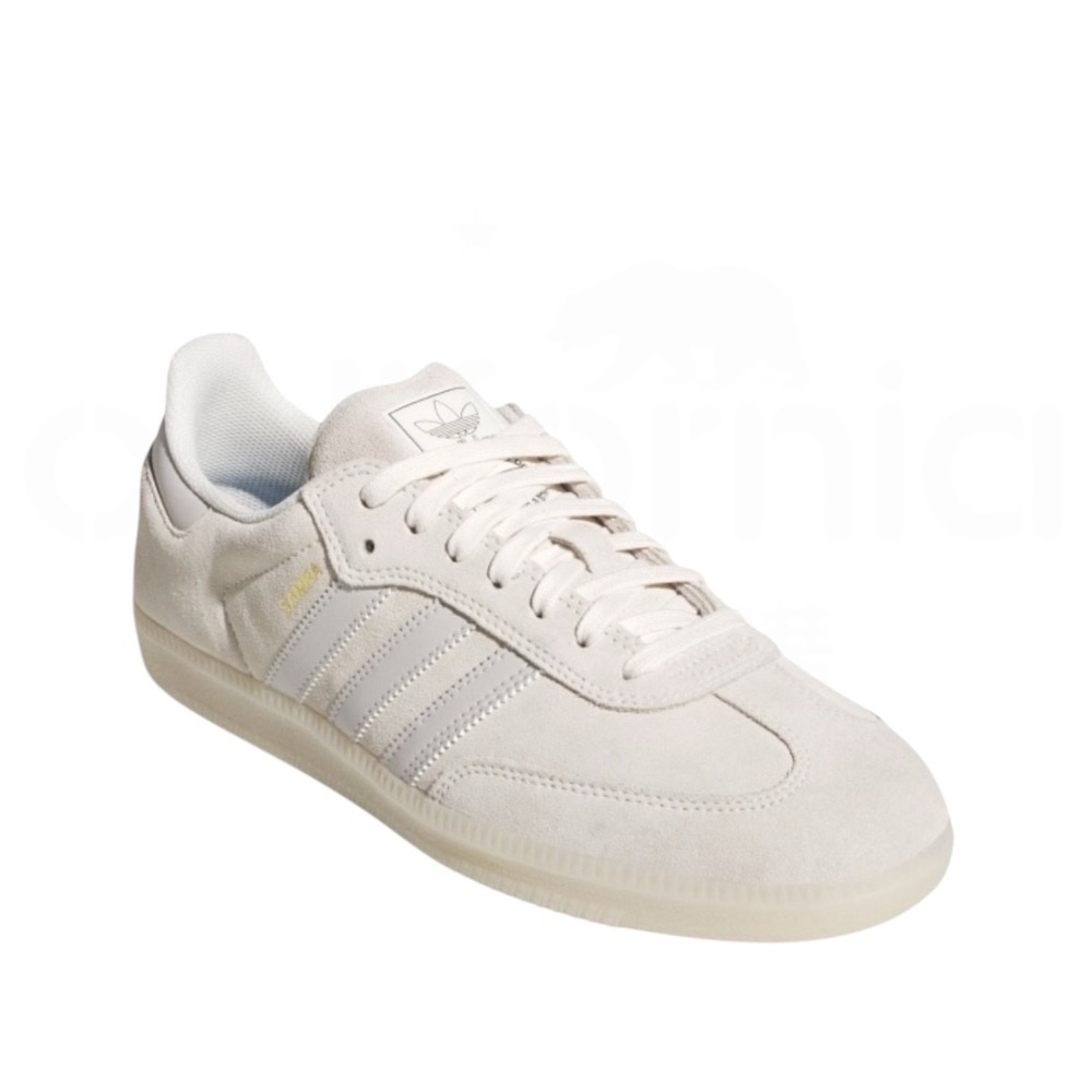 👟adidas SAMBA 休閒鞋 JP5860 骨白色｜白色｜白色底｜皮革｜麂皮｜平底鞋｜德訓鞋 男女通用款鞋-細節圖5