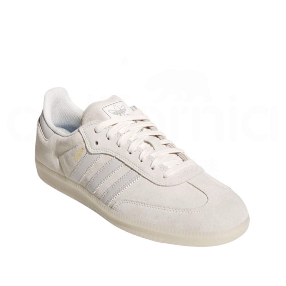 👟adidas SAMBA 休閒鞋 JP5860 骨白色｜白色｜白色底｜皮革｜麂皮｜平底鞋｜德訓鞋 男女通用款鞋-細節圖5
