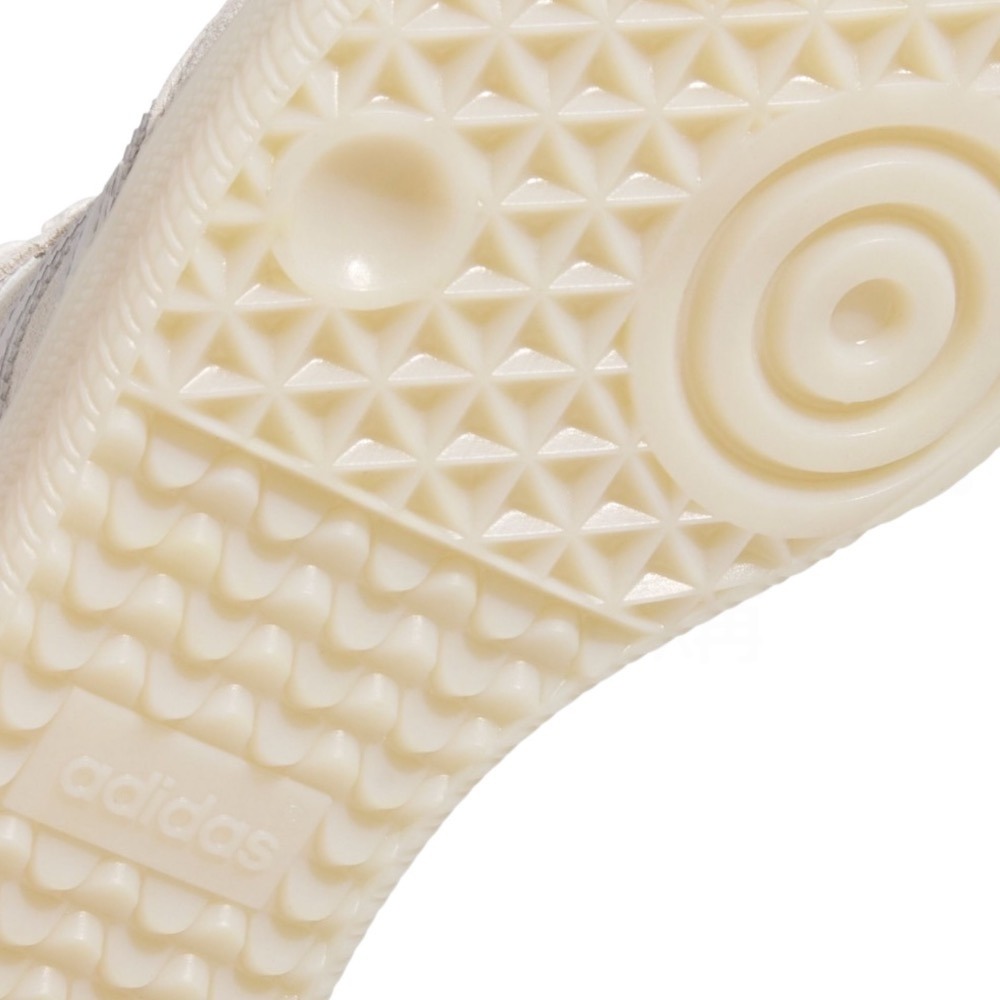 👟adidas SAMBA 休閒鞋 JP5860 骨白色｜白色｜白色底｜皮革｜麂皮｜平底鞋｜德訓鞋 男女通用款鞋-細節圖8