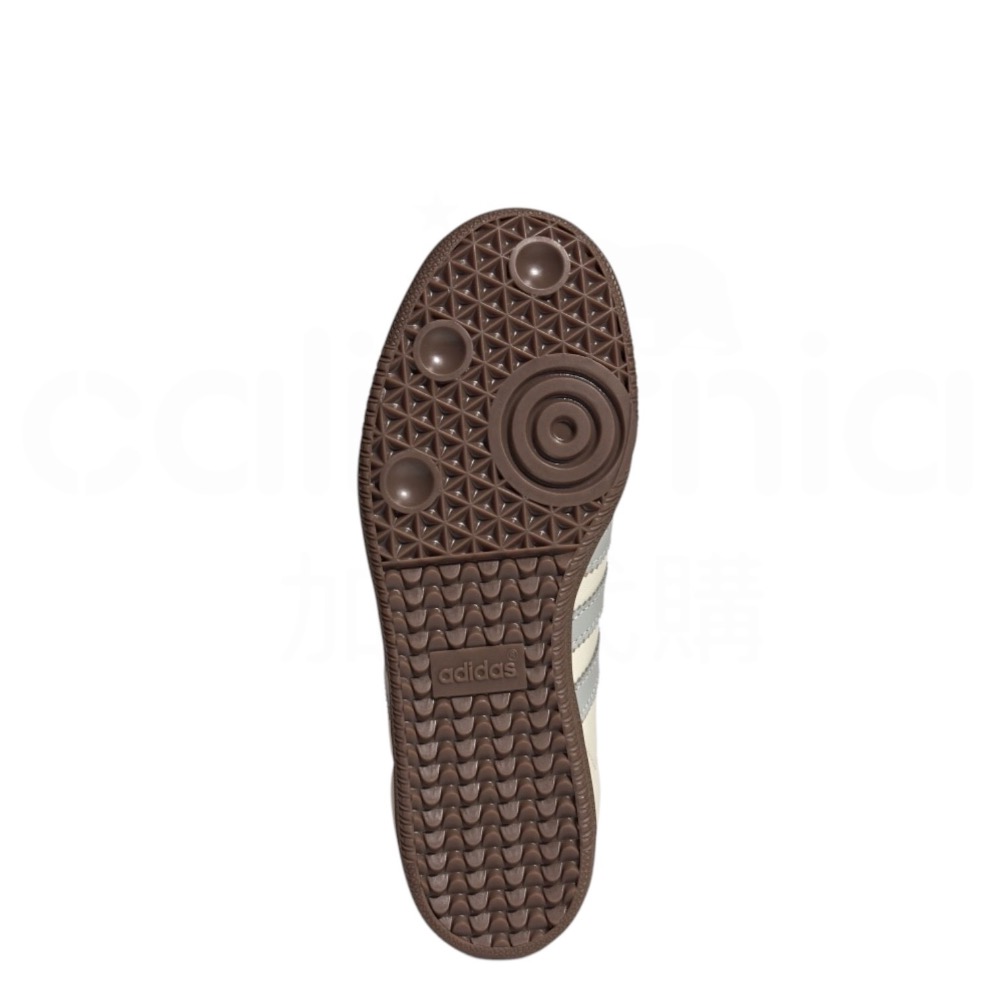 👟adidas SAMBA OG  休閒鞋 JH7299 米灰色｜米色｜灰色｜膚色｜焦糖底｜皮革｜平底鞋｜德訓鞋 男女-細節圖5