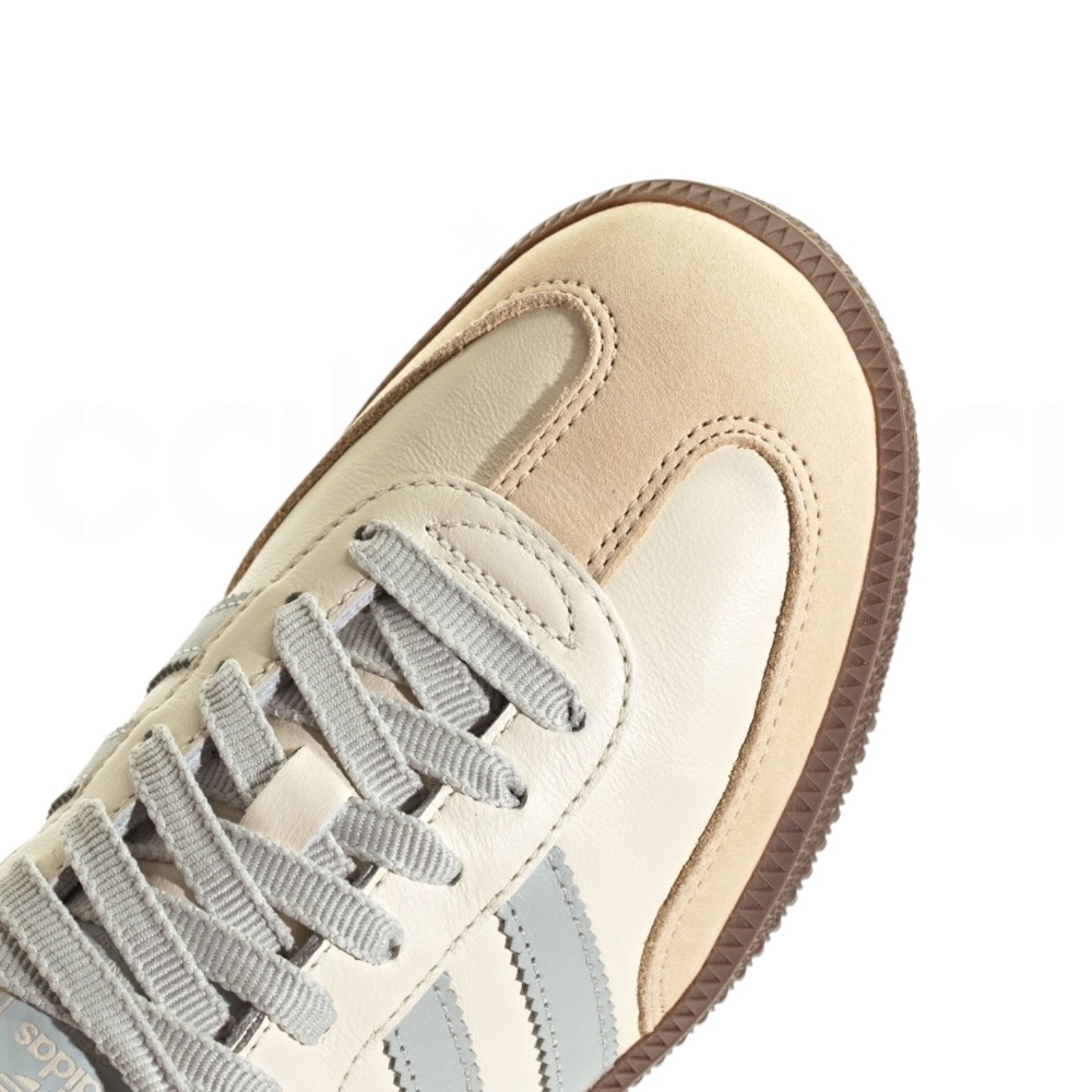 👟adidas SAMBA OG  休閒鞋 JH7299 米灰色｜米色｜灰色｜膚色｜焦糖底｜皮革｜平底鞋｜德訓鞋 男女-細節圖8