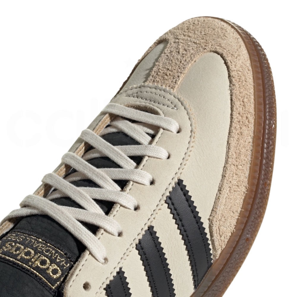 👟adidas HANDBALL SPEZIAL  休閒鞋 IE3698 杏黑色｜杏色｜黑色｜焦糖底｜皮革｜麂皮｜平底-細節圖9