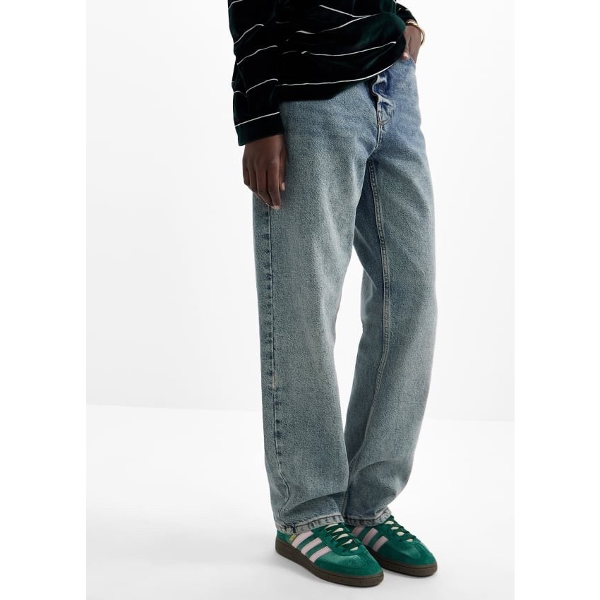 👟adidas HANDBALL SPEZIAL  休閒鞋 JI2648 綠粉色｜草綠色｜粉色｜咖啡底｜皮革｜麂皮｜平-細節圖3