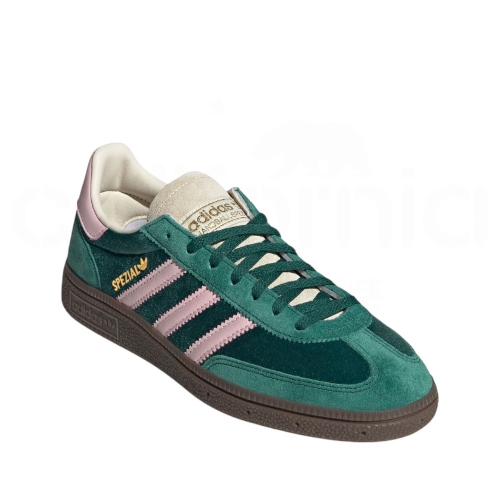 👟adidas HANDBALL SPEZIAL  休閒鞋 JI2648 綠粉色｜草綠色｜粉色｜咖啡底｜皮革｜麂皮｜平-細節圖6