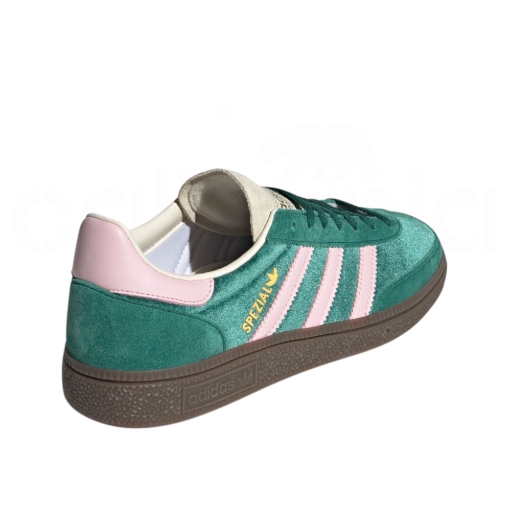 👟adidas HANDBALL SPEZIAL  休閒鞋 JI2648 綠粉色｜草綠色｜粉色｜咖啡底｜皮革｜麂皮｜平-細節圖7