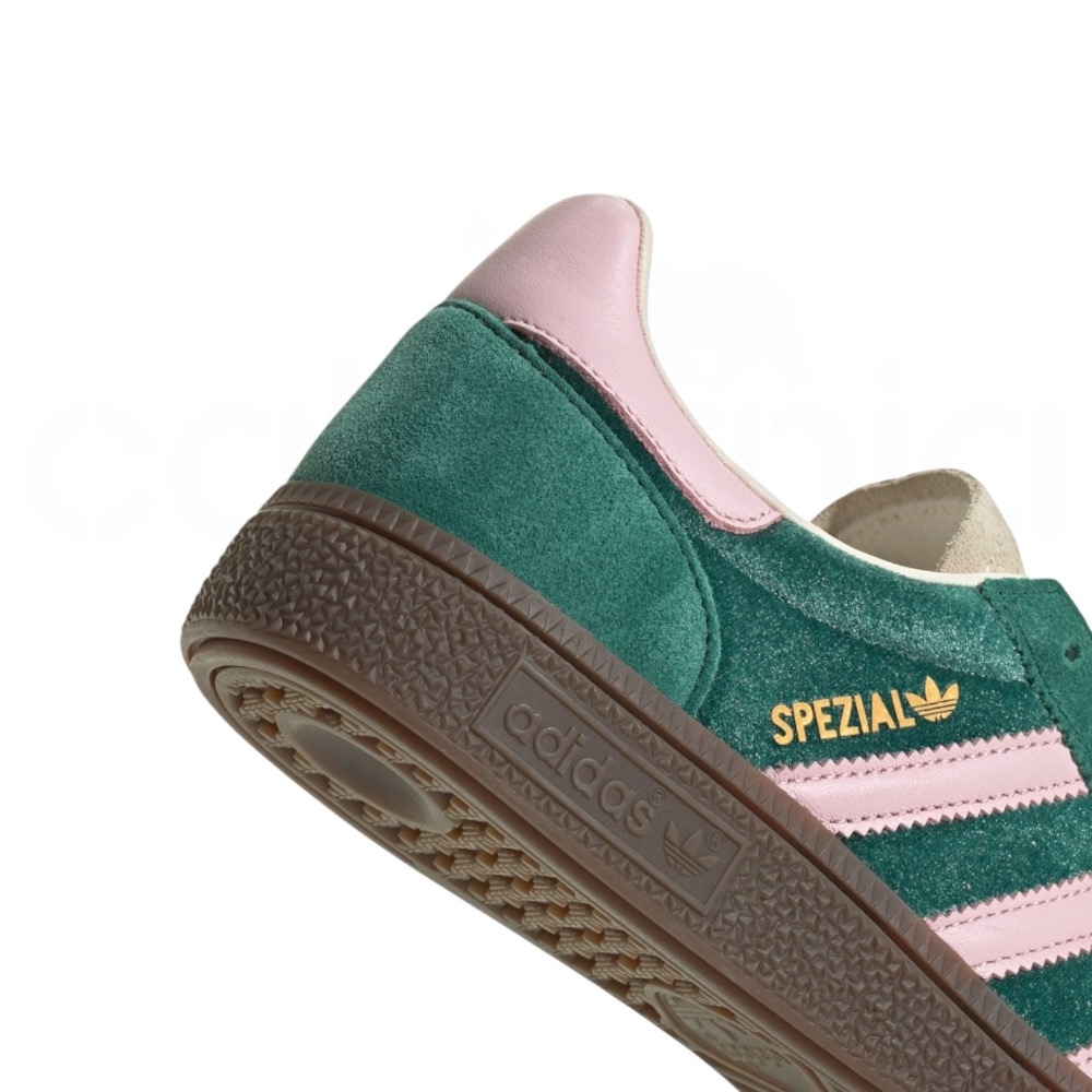 👟adidas HANDBALL SPEZIAL  休閒鞋 JI2648 綠粉色｜草綠色｜粉色｜咖啡底｜皮革｜麂皮｜平-細節圖10