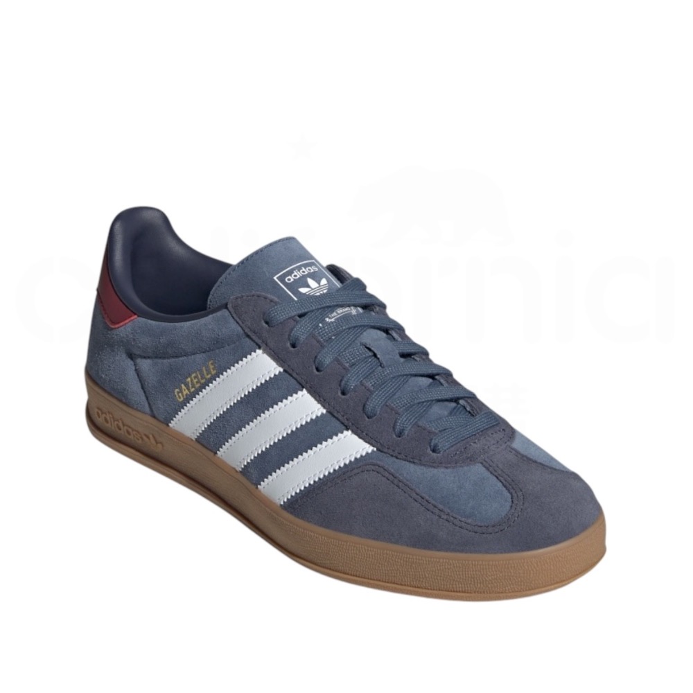 👟adidas GAZELLE INDOOR  休閒鞋 JI3522 藍紫色｜灰藍色｜白色｜酒紅色｜焦糖底｜皮革｜麂皮-細節圖6