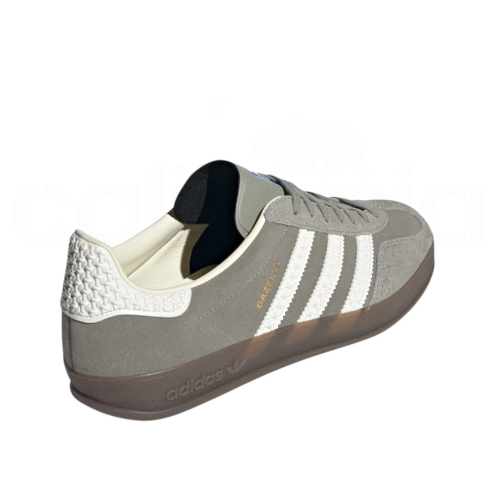 👟adidas GAZELLE INDOOR  休閒鞋 IF1807 灰白色｜灰色｜淺灰色｜深灰色｜白色｜焦糖底｜皮革-細節圖9