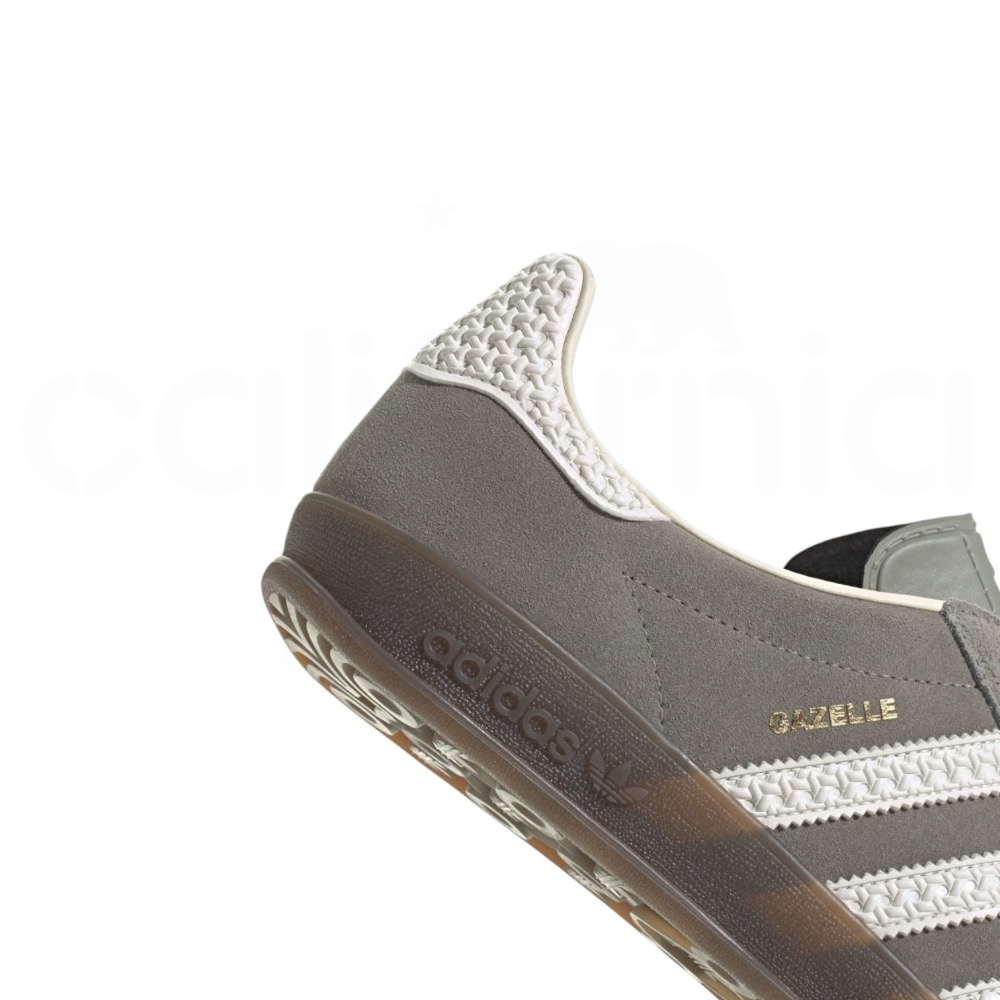 👟adidas GAZELLE INDOOR  休閒鞋 IF1807 灰白色｜灰色｜淺灰色｜深灰色｜白色｜焦糖底｜皮革-細節圖10