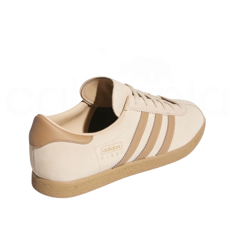 👟adidas STADT 休閒鞋 JI1886 奶茶棕｜奶茶色｜棕色底｜皮革｜麂皮｜平底鞋｜男女通用款鞋-細節圖11