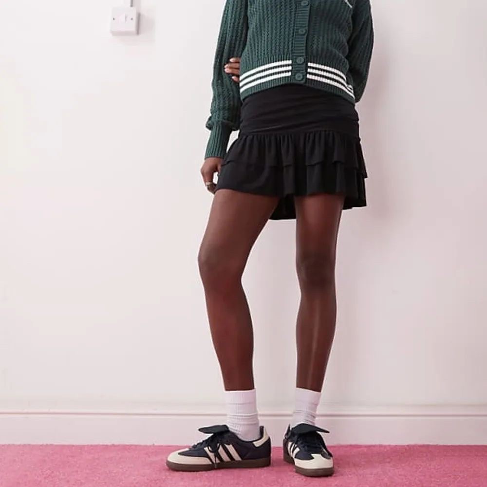 👟adidas SAMBA LT 休閒鞋 JH5705 藍灰色｜海軍藍｜灰色｜咖啡底｜皮革｜麂皮｜平底鞋｜男女通用款鞋-細節圖4