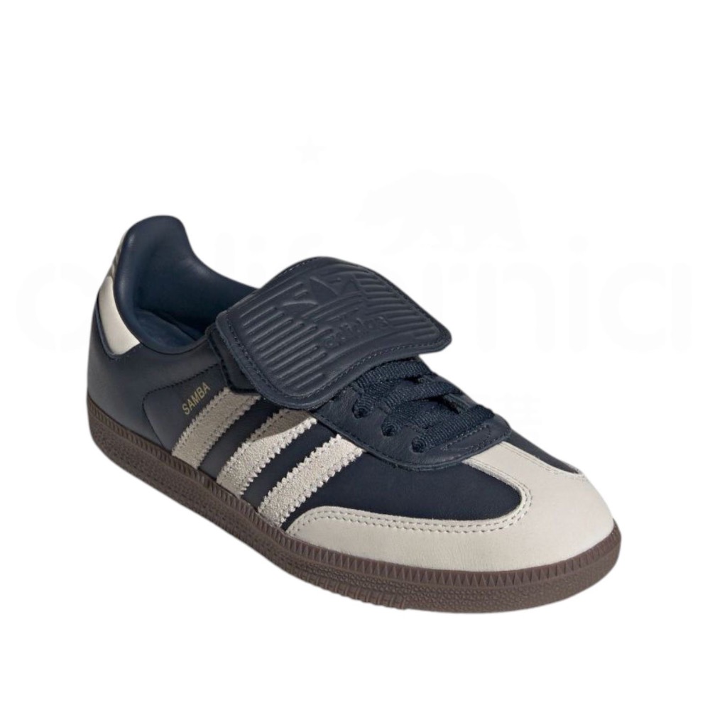 👟adidas SAMBA LT 休閒鞋 JH5705 藍灰色｜海軍藍｜灰色｜咖啡底｜皮革｜麂皮｜平底鞋｜男女通用款鞋-細節圖10