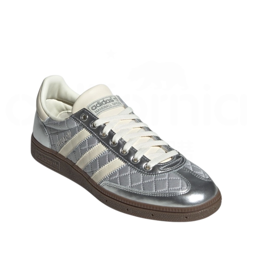👟adidas HANDBALL SPEZIAL  休閒鞋 KJ0853 銀白色｜銀色｜白色｜小香風｜焦糖底｜皮革｜麂-細節圖7