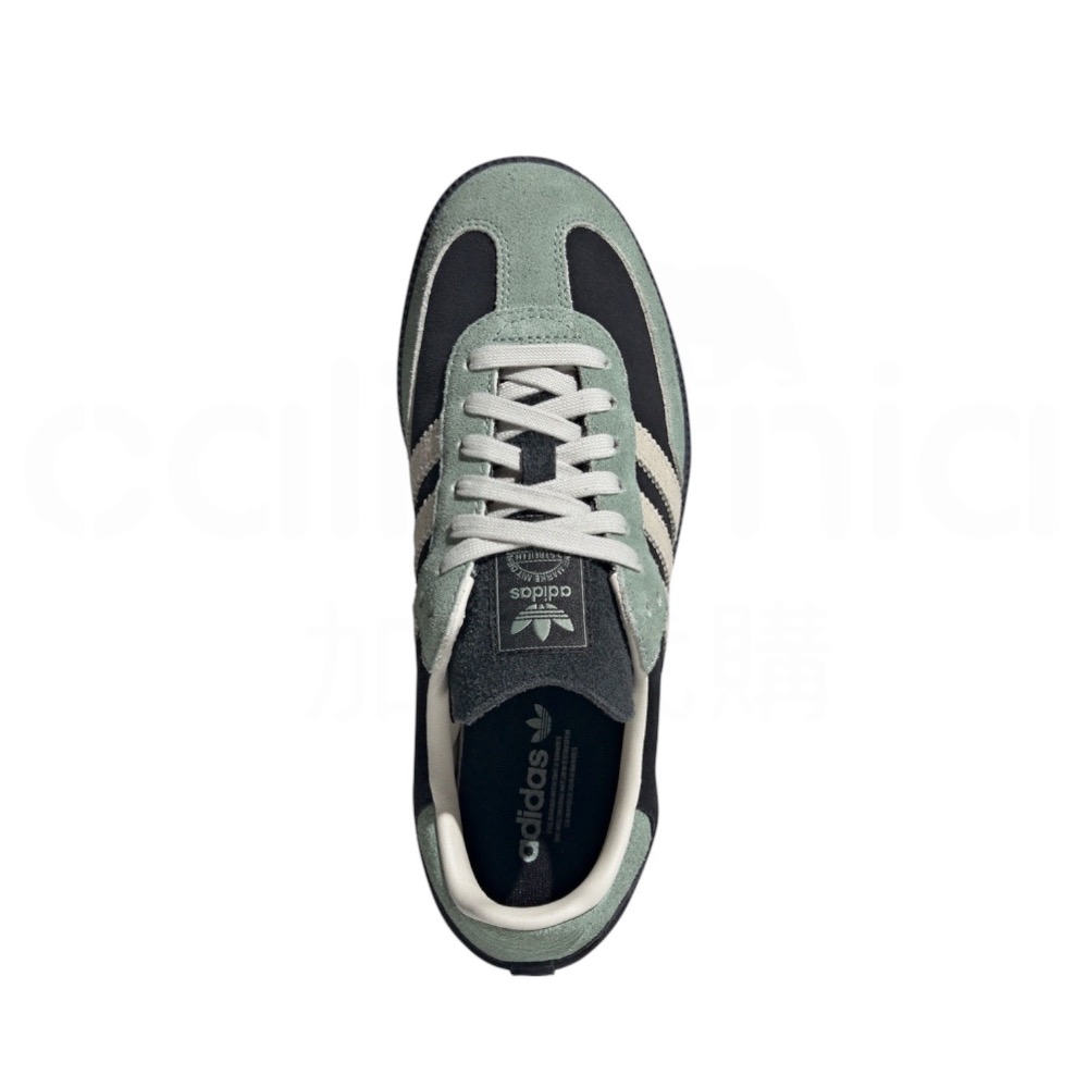 👟adidas SAMBA OG   休閒鞋 JI2680 黑綠色｜莫蘭迪綠｜黑色｜米色｜黑色底｜皮革｜麂皮｜平底鞋｜-細節圖5
