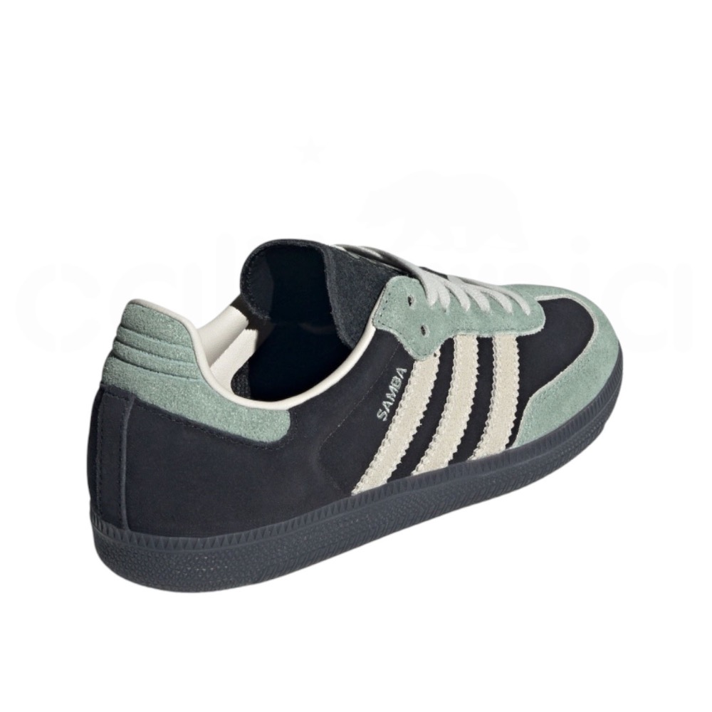 👟adidas SAMBA OG   休閒鞋 JI2680 黑綠色｜莫蘭迪綠｜黑色｜米色｜黑色底｜皮革｜麂皮｜平底鞋｜-細節圖8