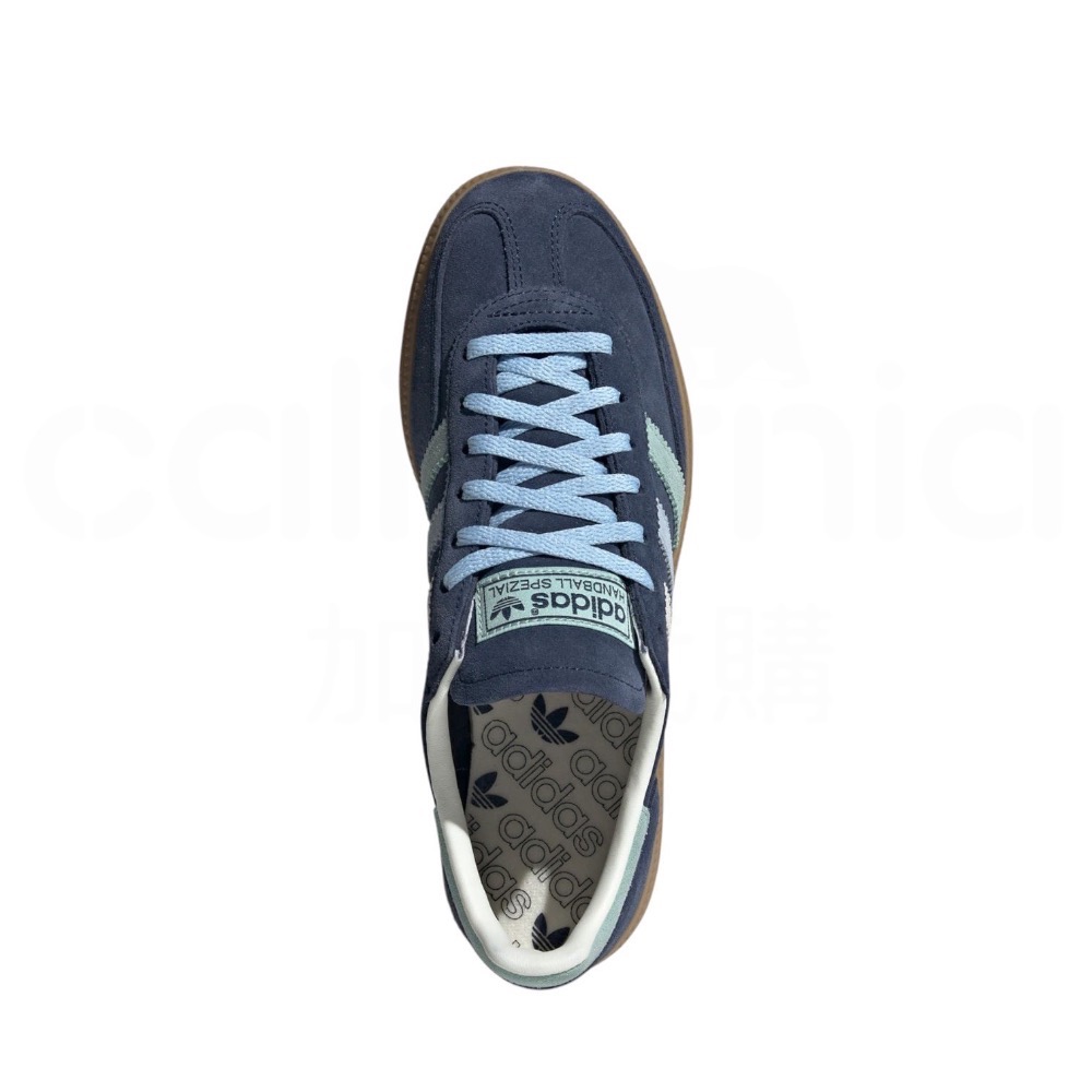 👟adidas HANDBALL SPEZIAL  休閒鞋 IG1967 藍綠白色｜霧藍色｜蘋果綠｜白色｜焦糖底｜皮革-細節圖6