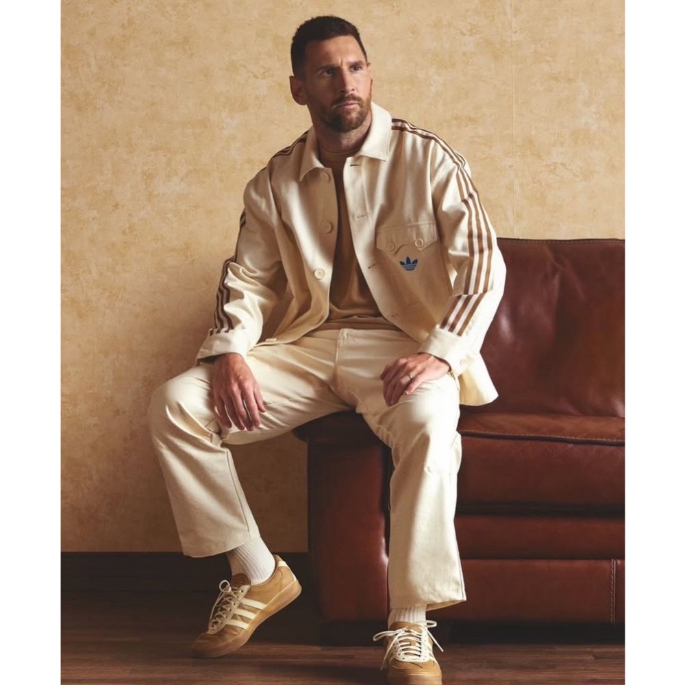 👟adidas GAZELLE INDOOR x Bad Bunny x Lionel Messi 聯名鞋 JR018-細節圖4