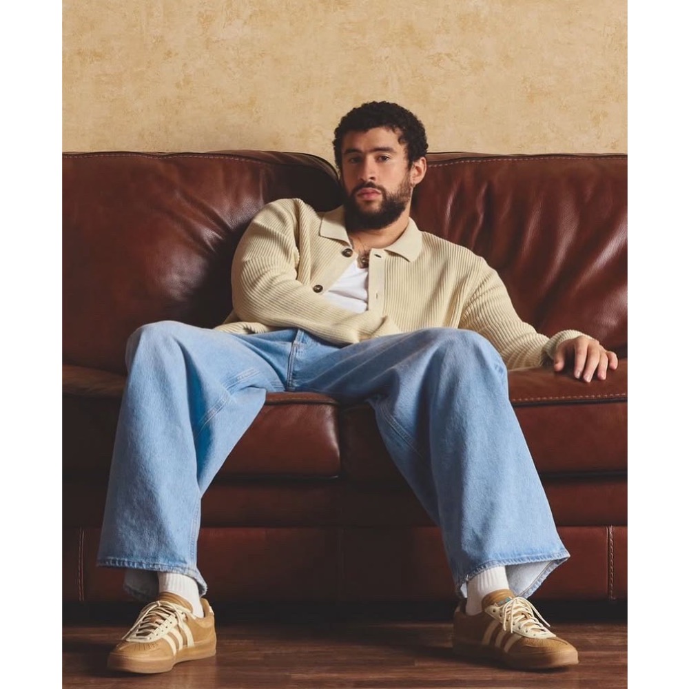 👟adidas GAZELLE INDOOR x Bad Bunny x Lionel Messi 聯名鞋 JR018-細節圖5