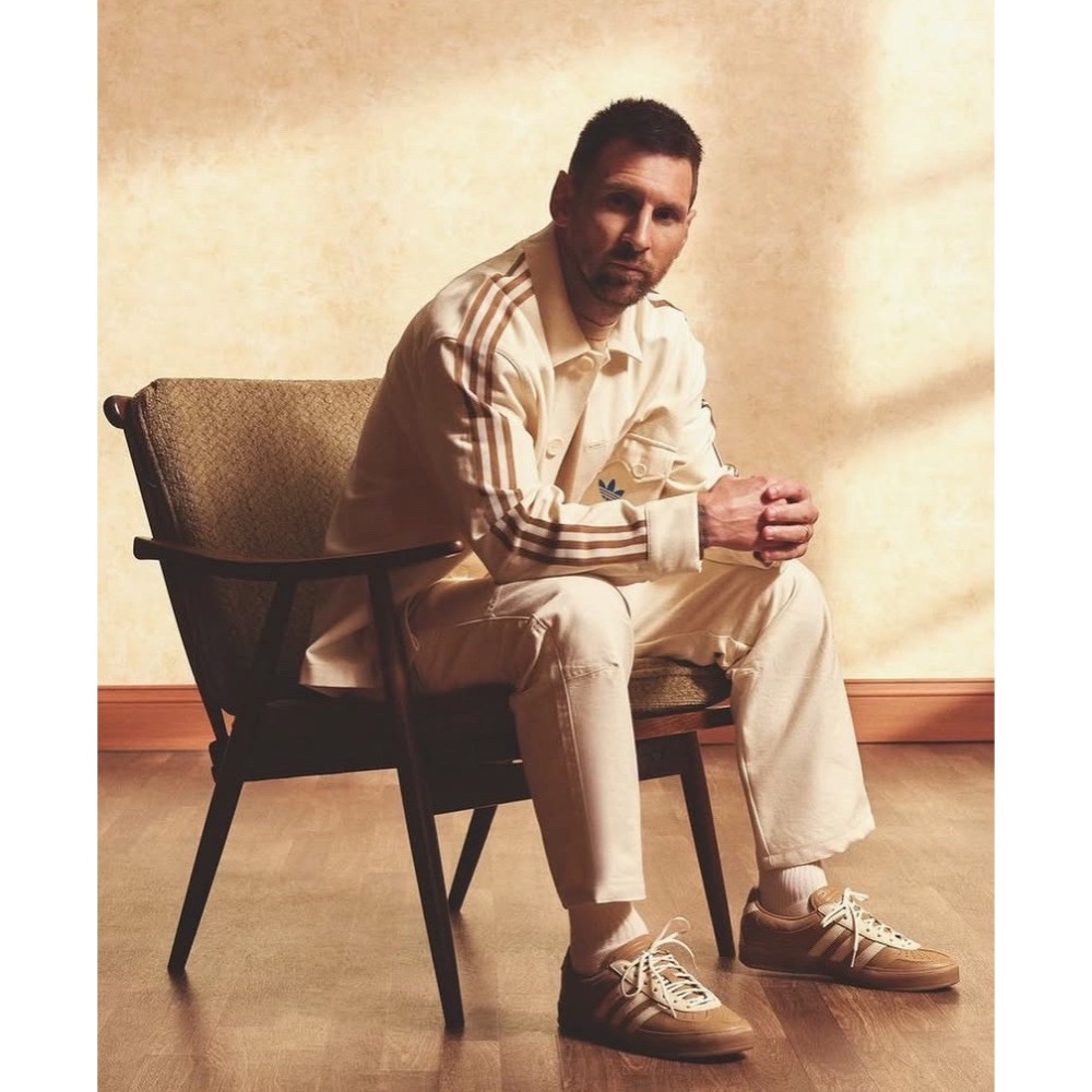 👟adidas GAZELLE INDOOR x Bad Bunny x Lionel Messi 聯名鞋 JR018-細節圖6