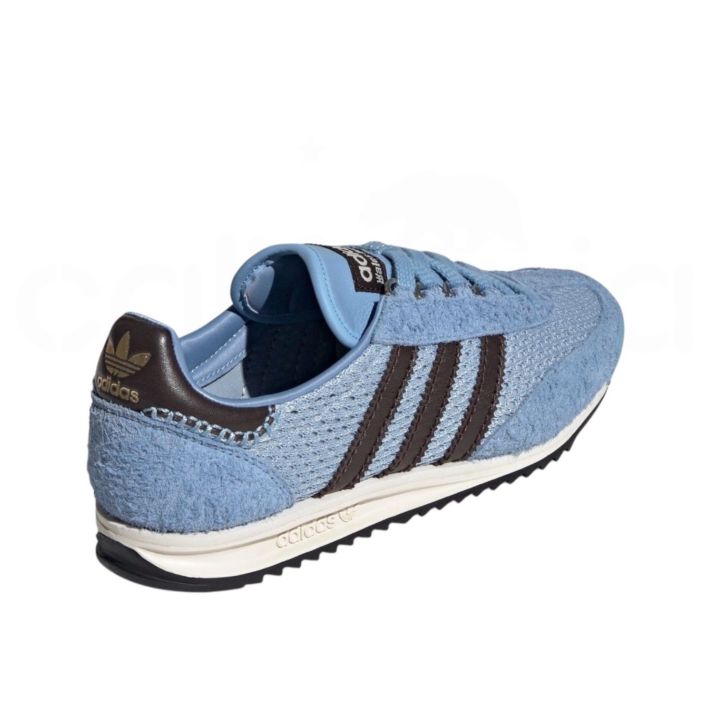 👟adidas X WALES BONNER SL76 聯名款休閒鞋 藍黑色｜湖水藍｜黑色｜白色｜皮革｜麂皮｜網格｜平-細節圖8