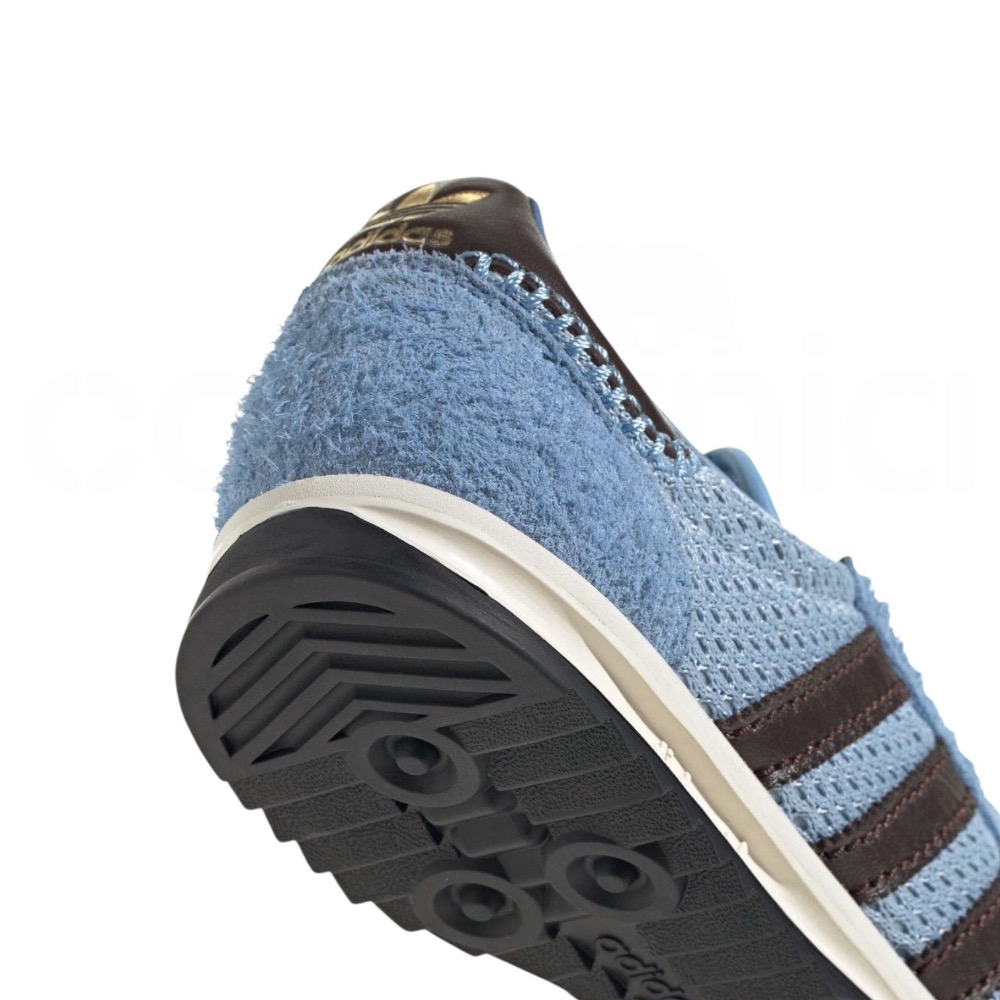 👟adidas X WALES BONNER SL76 聯名款休閒鞋 藍黑色｜湖水藍｜黑色｜白色｜皮革｜麂皮｜網格｜平-細節圖10