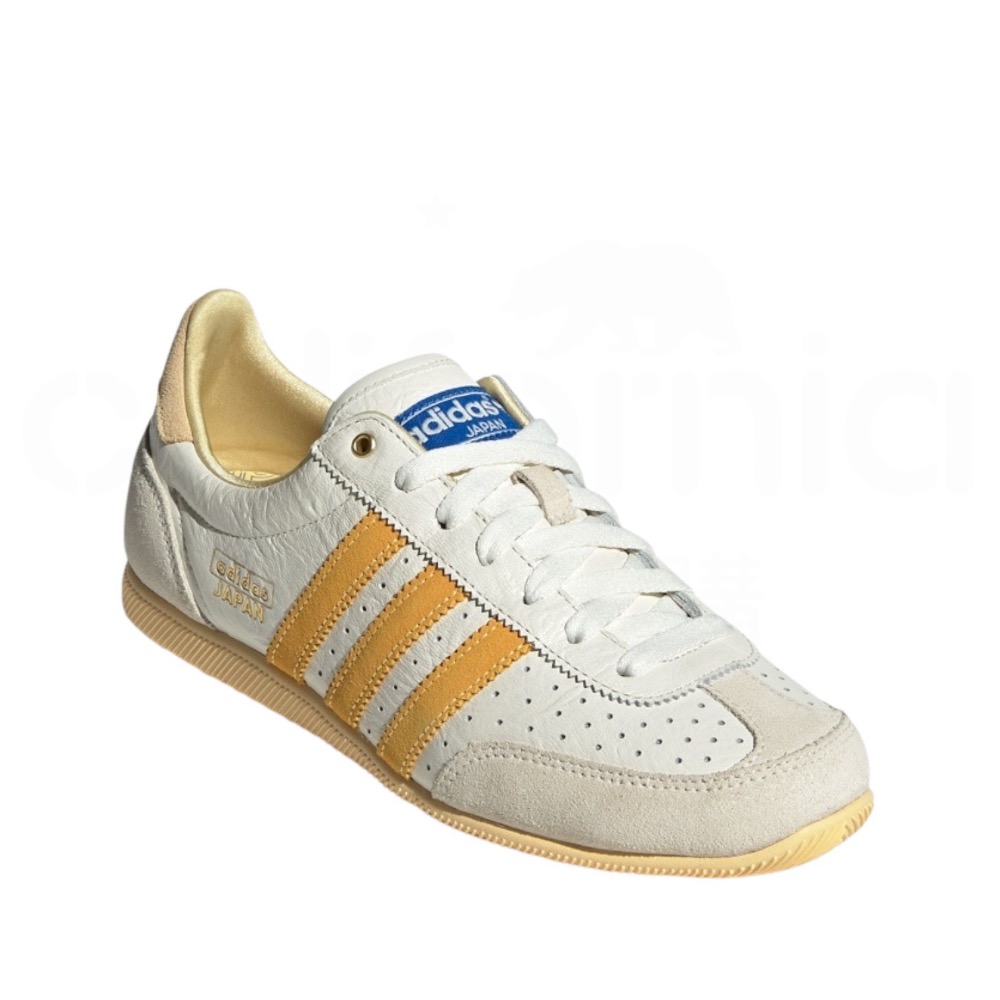 👟adidas JAPAN 休閒鞋 黃白色｜黃色｜芥末黃｜白色｜杏色｜黃色底｜皮革｜麂皮｜平底鞋｜男女通用款鞋-細節圖7