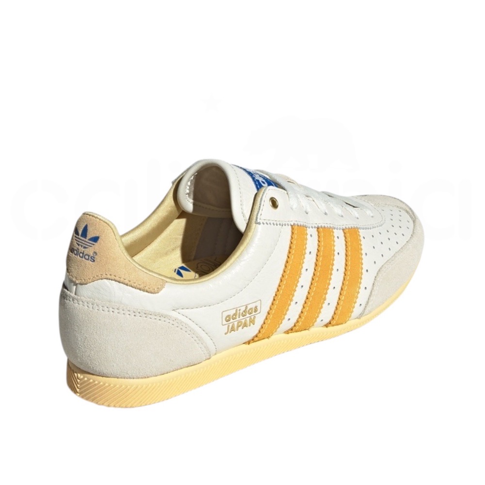 👟adidas JAPAN 休閒鞋 黃白色｜黃色｜芥末黃｜白色｜杏色｜黃色底｜皮革｜麂皮｜平底鞋｜男女通用款鞋-細節圖9