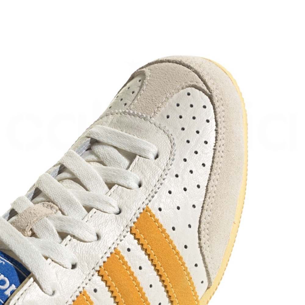 👟adidas JAPAN 休閒鞋 黃白色｜黃色｜芥末黃｜白色｜杏色｜黃色底｜皮革｜麂皮｜平底鞋｜男女通用款鞋-細節圖10