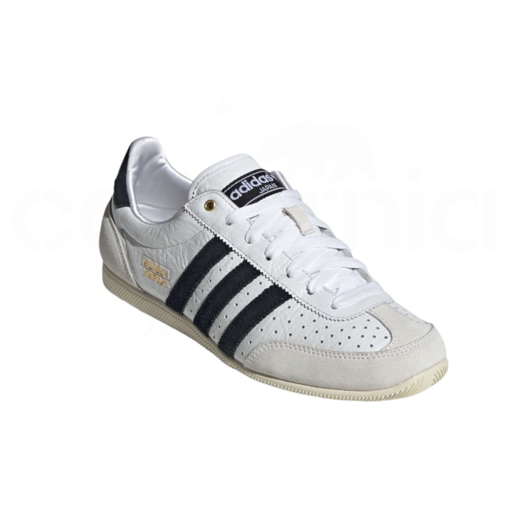 👟adidas JAPAN 休閒鞋 白黑色｜白色｜黑色｜白色底｜皮革｜麂皮｜平底鞋｜男女通用款鞋-細節圖7