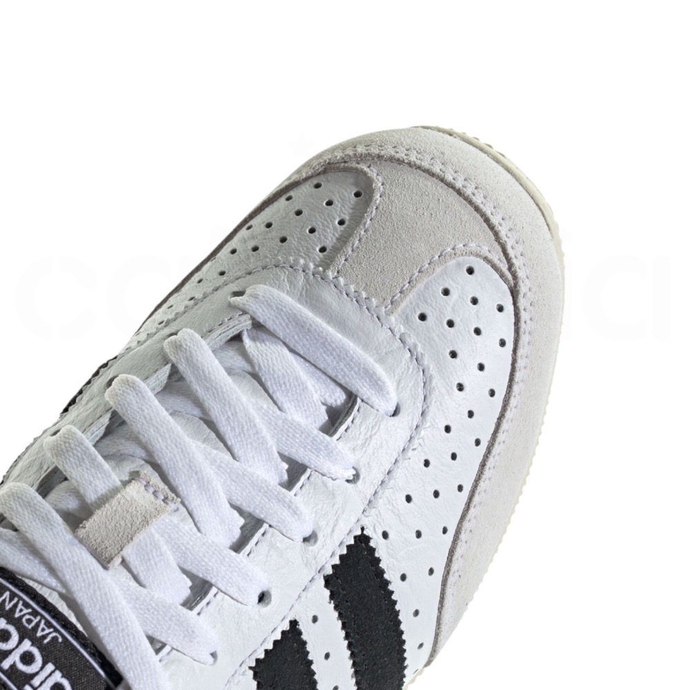 👟adidas JAPAN 休閒鞋 白黑色｜白色｜黑色｜白色底｜皮革｜麂皮｜平底鞋｜男女通用款鞋-細節圖10