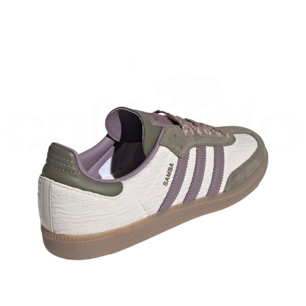 👟adidas SAMBA OG  休閒鞋 綠紫杏｜橄欖綠｜芋紫色｜杏色｜焦糖底｜皮革｜麂皮｜平底鞋｜男女通用款鞋-細節圖8