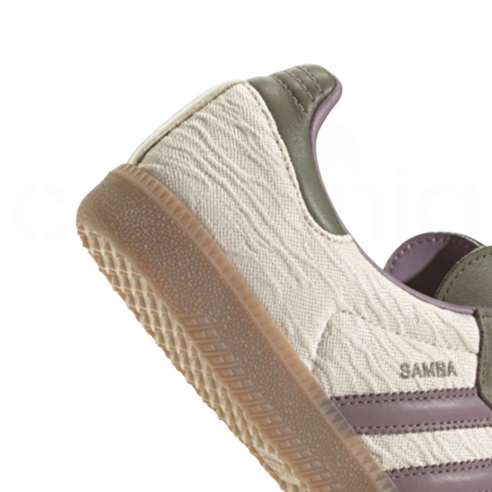 👟adidas SAMBA OG  休閒鞋 綠紫杏｜橄欖綠｜芋紫色｜杏色｜焦糖底｜皮革｜麂皮｜平底鞋｜男女通用款鞋-細節圖11