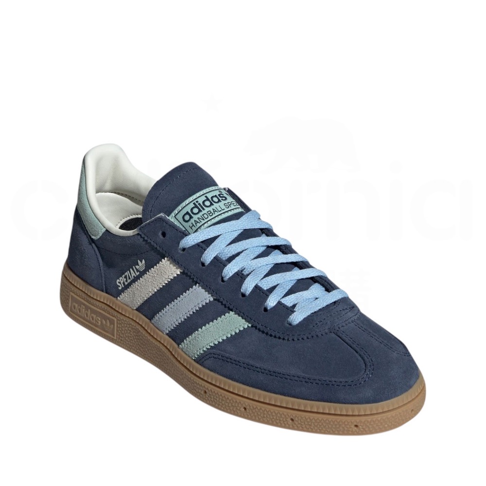 👟adidas HANDBALL SPEZIAL  休閒鞋 IG1967 藍綠白色｜霧藍色｜蘋果綠｜白色｜焦糖底｜皮革-細節圖9