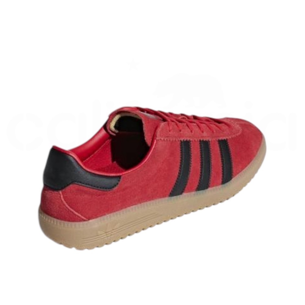 👟adidas Originals Bermuda 休閒鞋 紅黑色｜紅色｜黑色｜焦糖底｜皮革｜麂皮｜平底鞋｜男女通用款-細節圖9