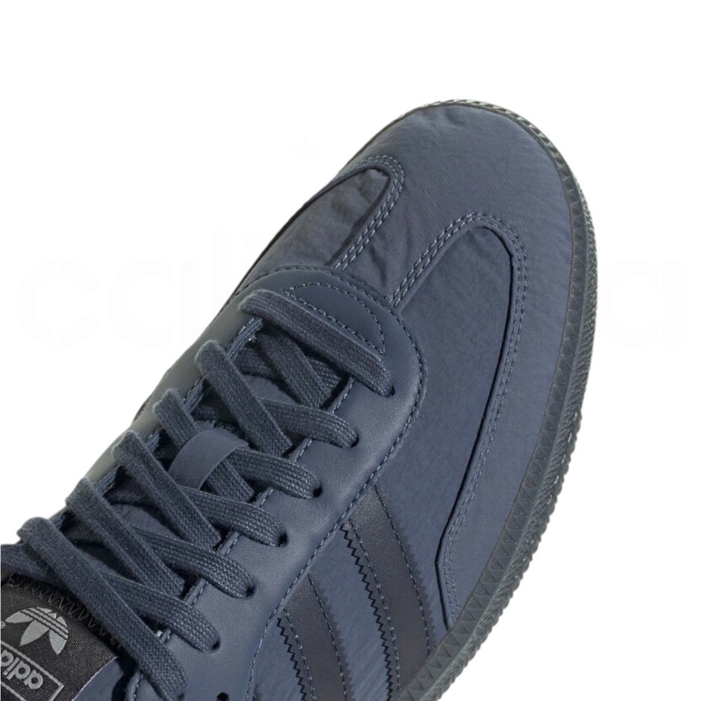 👟adidas SAMBA OG  休閒鞋 藍黑色｜海軍藍｜深藍色｜黑色｜黑色底｜皮革｜尼龍｜反光｜平底鞋｜男女通用款-細節圖8